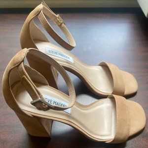 Beige Steve Madden Heels